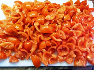 Chopped tomatoes 